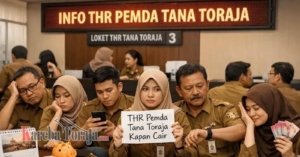 Jelang Lebaran, THR Sebagian ASN di Tana Toraja Belum Cair