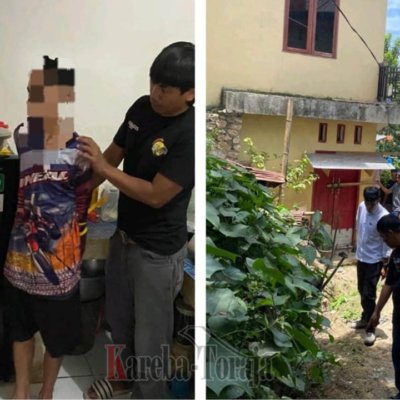 Anak T*bas Ibu Kandung Pakai P*r*ng di Makale, Tana Toraja