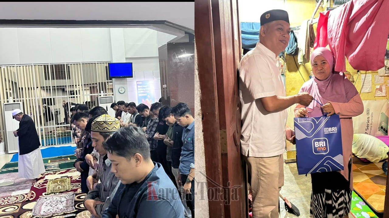 Tebar Kebaikan di Bulan Ramadan, BRI Rantepao Bagi-bagi Sembako dan Buka Buasa Bersama