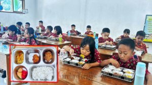 Menu MBG dari Sayur Lokal Lebih Diminati Siswa SDN 11 Makale