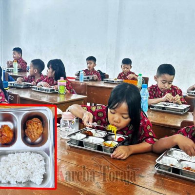Menu MBG dari Sayur Lokal Lebih Diminati Siswa SDN 11 Makale