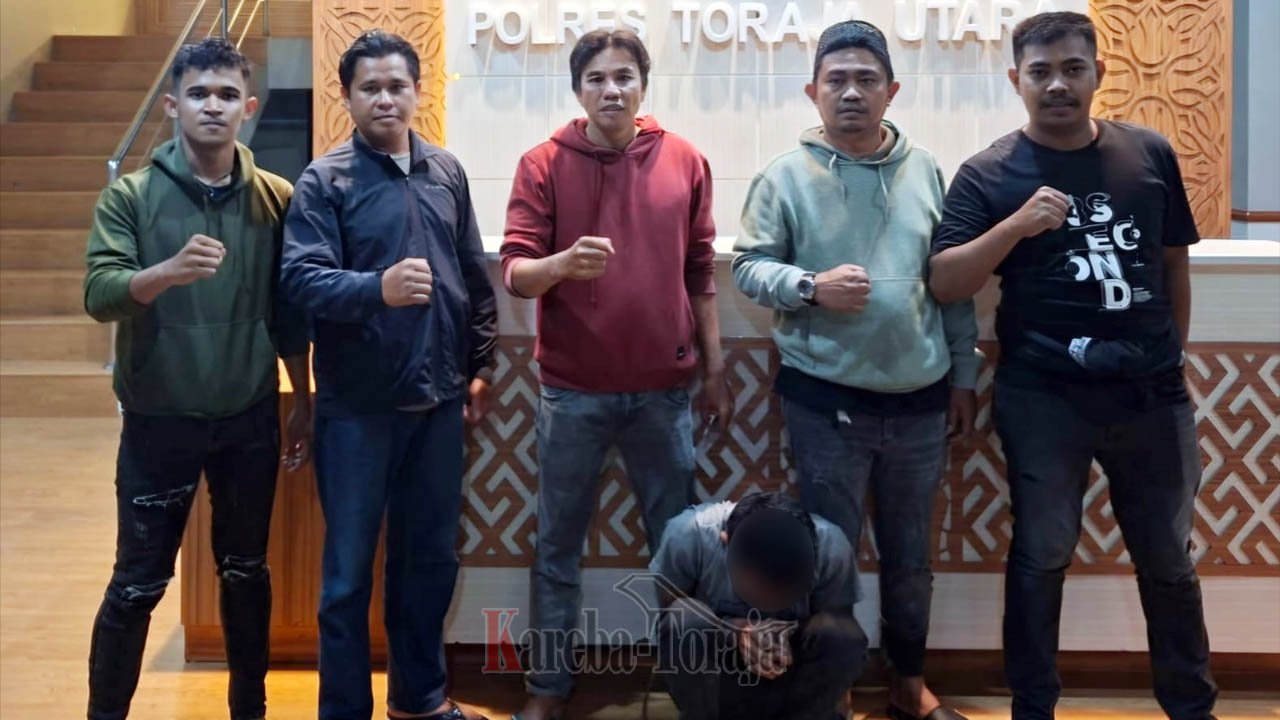 Satres Narkoba Polres Toraja Utara Tangkap 2 Pria, Diduga Pengedar Sabu-sabu