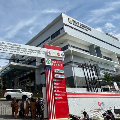 Resmi Beroperasi, Bupati Tinjau Gedung RSUD Pongtiku yang Baru di Marante