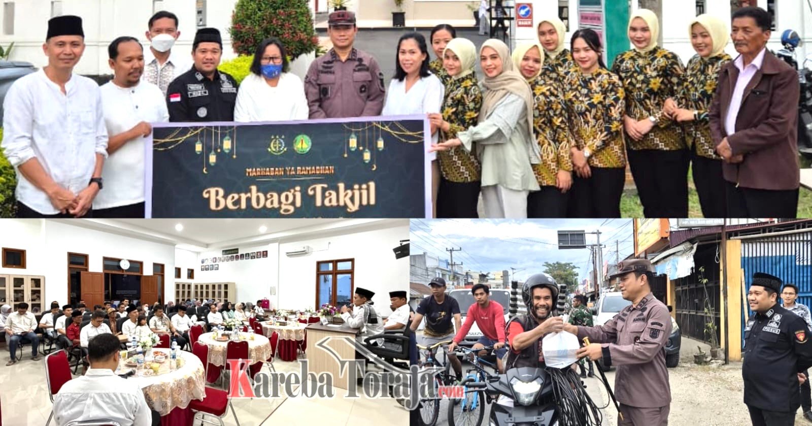 Kejaksaan Negeri Tana Toraja Gelar Buka Puasa Bersama dan Berbagi Takjil ke Pengendara Lalu Lintas