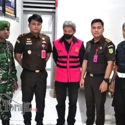 Tersangka Dugaan Korupsi, Mantan Kadis Pertanian Toraja Utara Ditahan