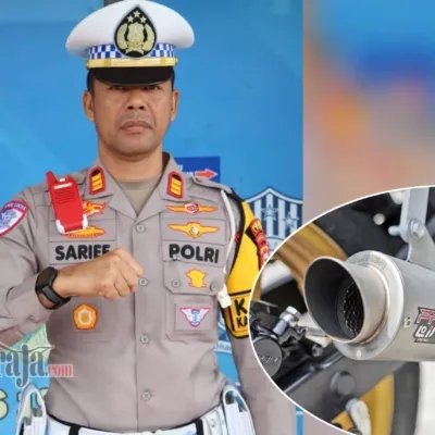Satlantas Polres Tana Toraja Tegaskan Penindakan Bagi Pengguna Knalpot Brong