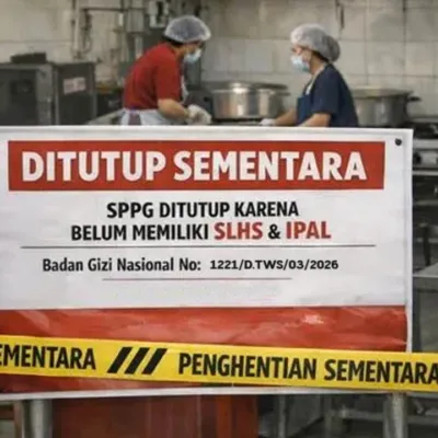 136 Dapur MBG di Sulsel Ditutup Sementara, 2 Diantaranya di Tana Toraja
