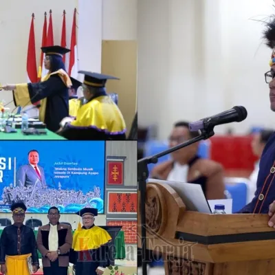 Teliti Makna Simbolik Musik Isosolo, Putra Toraja Ini Raih Gelar Doktor di IAKN Ambon