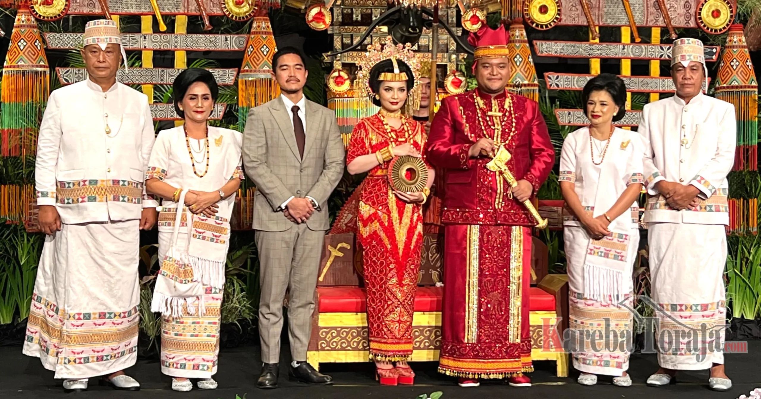 Ketua DPP PSI Kaesang Pangarep Hadiri Resepsi Pernikahan Ketua PSI Tana Toraja