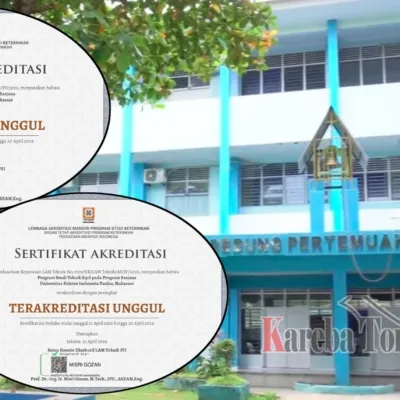 Prodi Teknik Mesin dan Sipil UKI Paulus Makassar Kantongi Akreditasi Unggul, Rektor: Prodi Lain Sedang Didorong