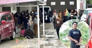 Pengendara Motor Meninggal Dunia Tertimpa Pohon Tumbang di Plaza Kolam Makale