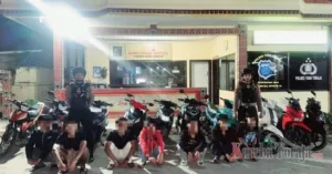 Terlibat Aksi Tawuran di Makale, Sejumlah Remaja Ditangkap Polisi