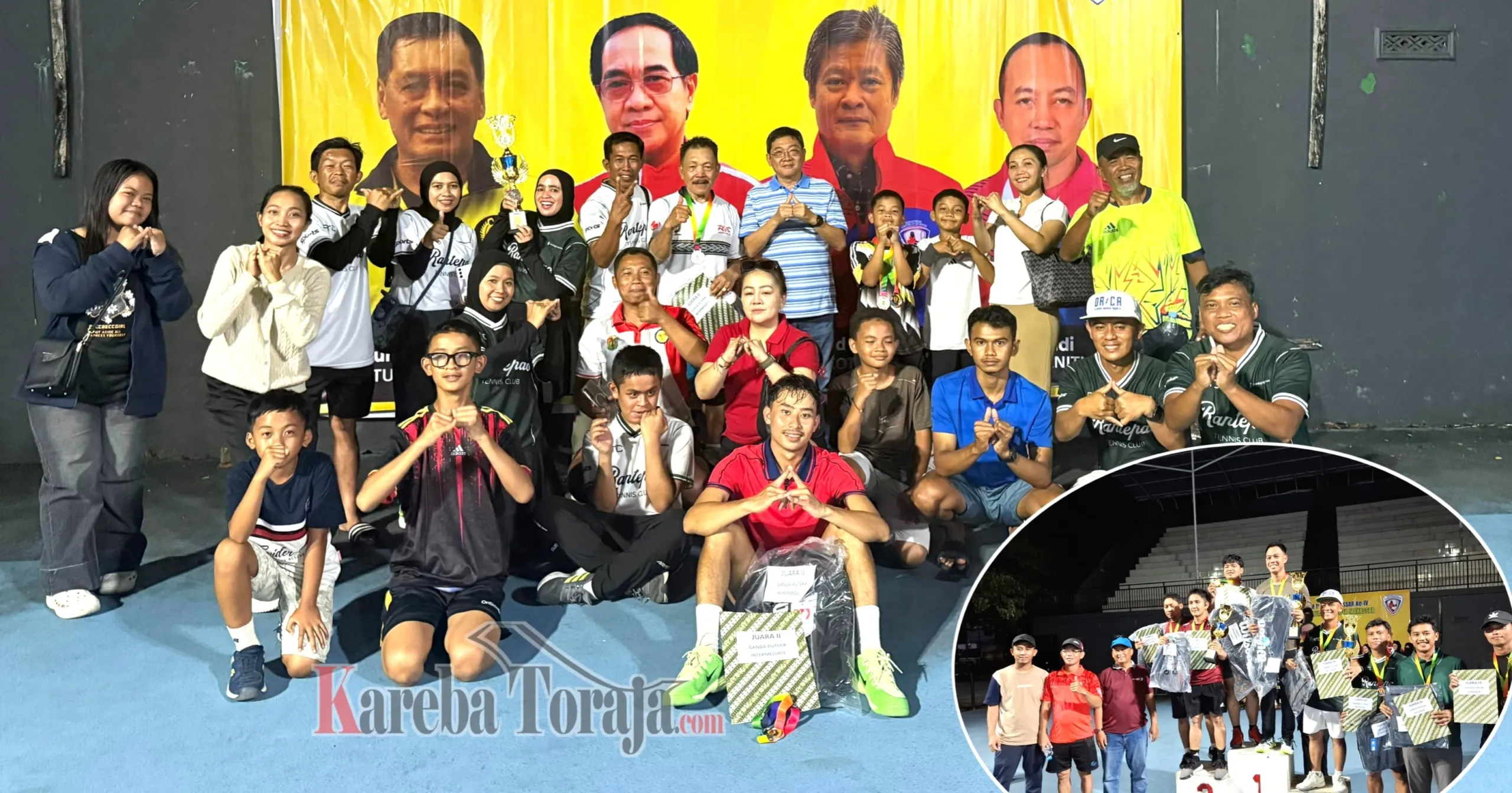 Pelti Toraja Utara Sabet 5 Medali di Ajang Dream Team Tenis Makassar IV 2026