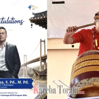 Elia Toding Bua, Guru SMPN 1 Rantepao Toraja Utara Lolos Program Pertukaran Guru Ke Korea Selatan