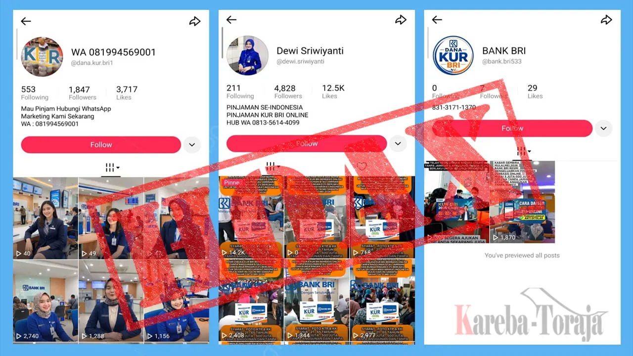 Waspadai Modus Penipuan, BRI Tegaskan Pengajuan KUR Tidak Ditawarkan Secara Online