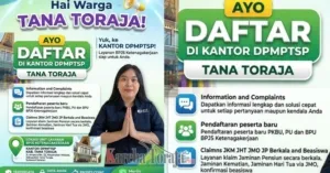 BPJS Ketenagakerjaan Perluas Jangkauan Lewat Unit Layanan di Kantor DPMPTSP Tana Toraja