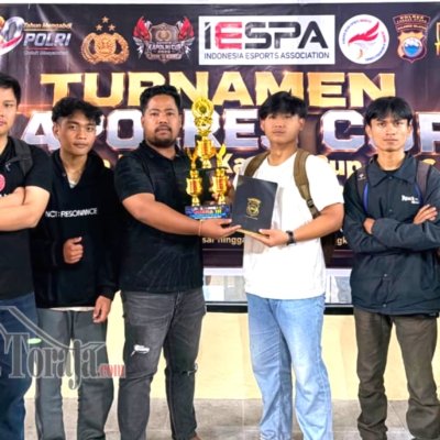 UKM E-Sport UKI Toraja Juara III Turnamen Mobile Legends Kapolres Cup Toraja Utara, Siap ke Kapolda Cup 2026