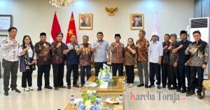 Terima Kunjungan Kerja DPRD Tana Toraja, Gubernur Sulut Sekaligus Ketua Umum PMTI Minta Pemda Dukung Program PMTI