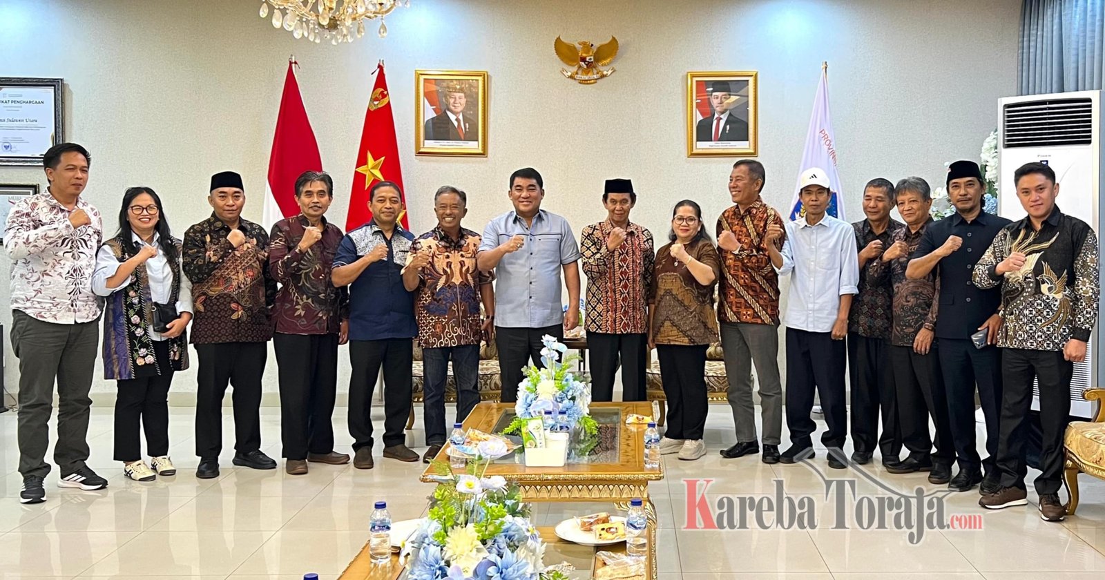 Terima Kunjungan Kerja DPRD Tana Toraja, Gubernur Sulut Sekaligus Ketua Umum PMTI Minta Pemda Dukung Program PMTI