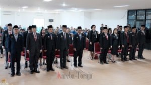 Bupati Toraja Utara Lantik Pejabat Lagi, Berikut Nama-nama dan Jabatannya