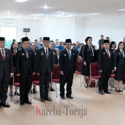 Bupati Toraja Utara Lantik Pejabat Lagi, Berikut Nama-nama dan Jabatannya