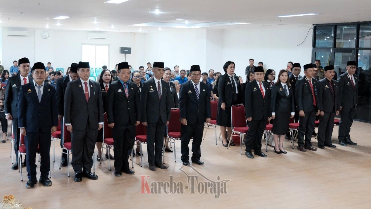 Bupati Toraja Utara Lantik Pejabat Lagi, Berikut Nama-nama dan Jabatannya