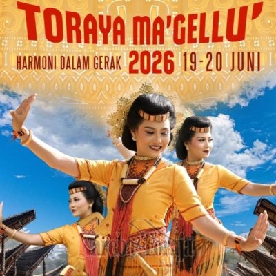 Toraya Ma’gellu’ Kembali Hadir di Alun-alun Rantepao, 19-20 Juni 2026