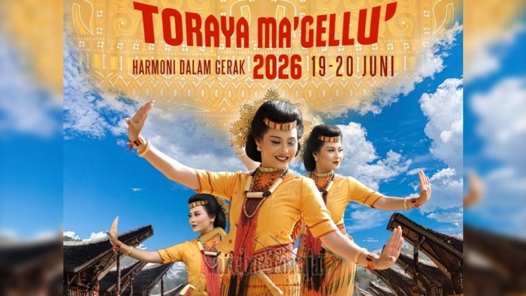 Toraya Ma’gellu’ Kembali Hadir di Alun-alun Rantepao, 19-20 Juni 2026