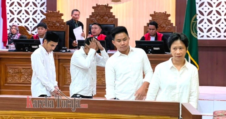 Oliv Divonis 10 Tahun Penjara dalam Perkara yang Menyeret Mantan Kasat dan Kanit Narkoba Toraja Utara