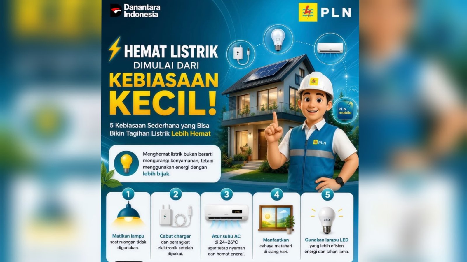 PLN UP3 Palopo Ajak Masyarakat Terapkan Kebiasaan Hemat Listrik untuk Masa Depan yang Berkelanjutan