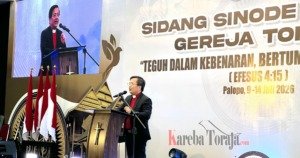 Hadiri Pembukaan SSA Ke-26, PGI Apresiasi Komitmen Gereja Toraja Lawan Judi