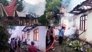 Ditinggal ke Tetangga, Rumah Nenek Leni di Saluallo Ludes Terbakar
