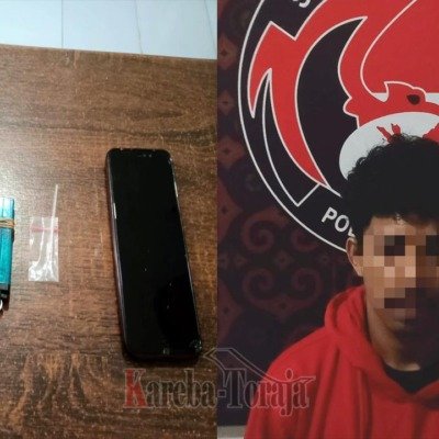 Kasus Narkoba Terungkap Lagi di Toraja Utara, Satu Pemuda Ditangkap