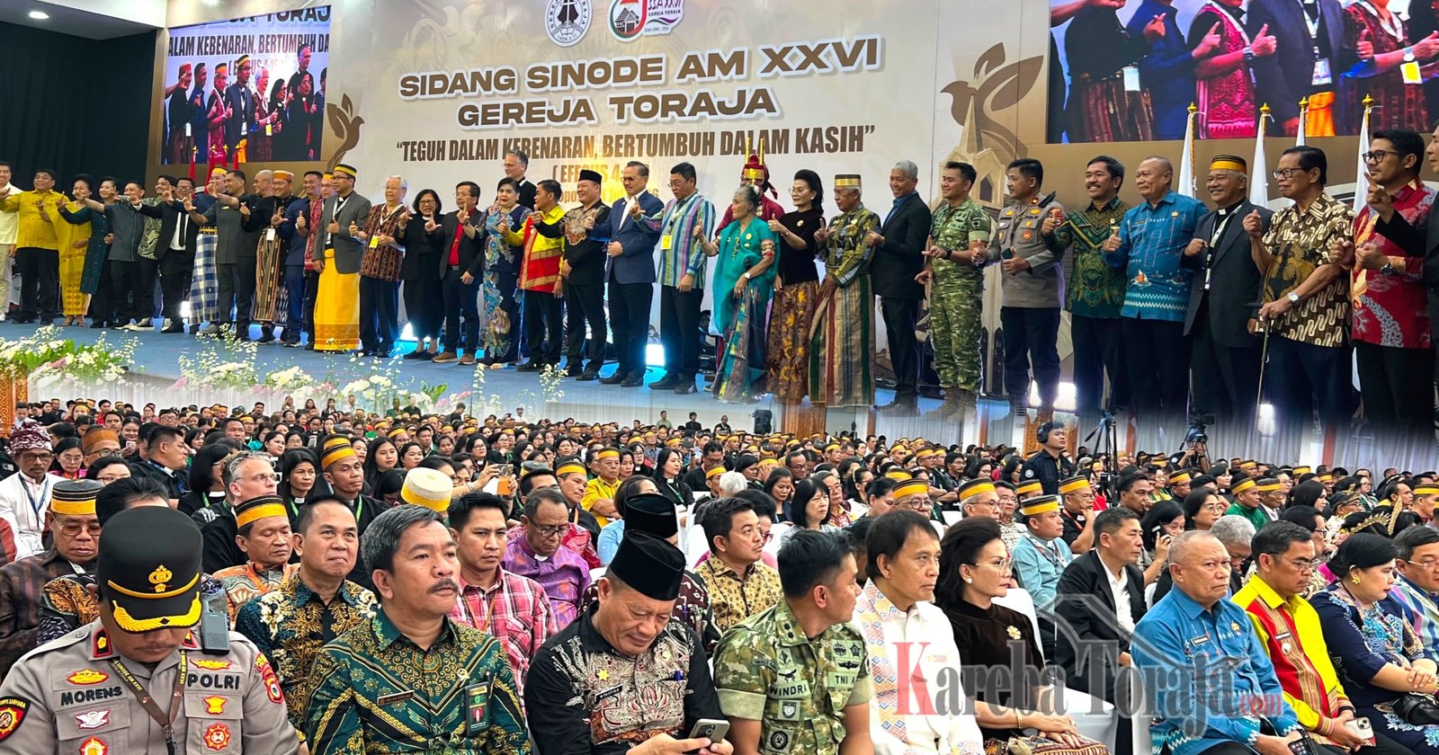 Penantian Selama 25 Tahun, Sidang Sinode Am Ke-26 Gereja Toraja Kembali Digelar di Tanah Luwu