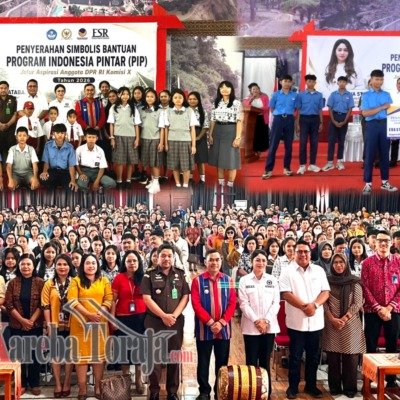 Serahkan 9.245 Bantuan PIP di Tana Toraja, Eva Rataba: PIP untuk Kebutuhan Sekolah Anak Bukan untuk Beli Beras