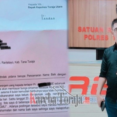 Cemarkan Nama Baik Nasabah di Medsos, Oknum Rentenir di Toraja Utara Dilaporkan ke Polisi