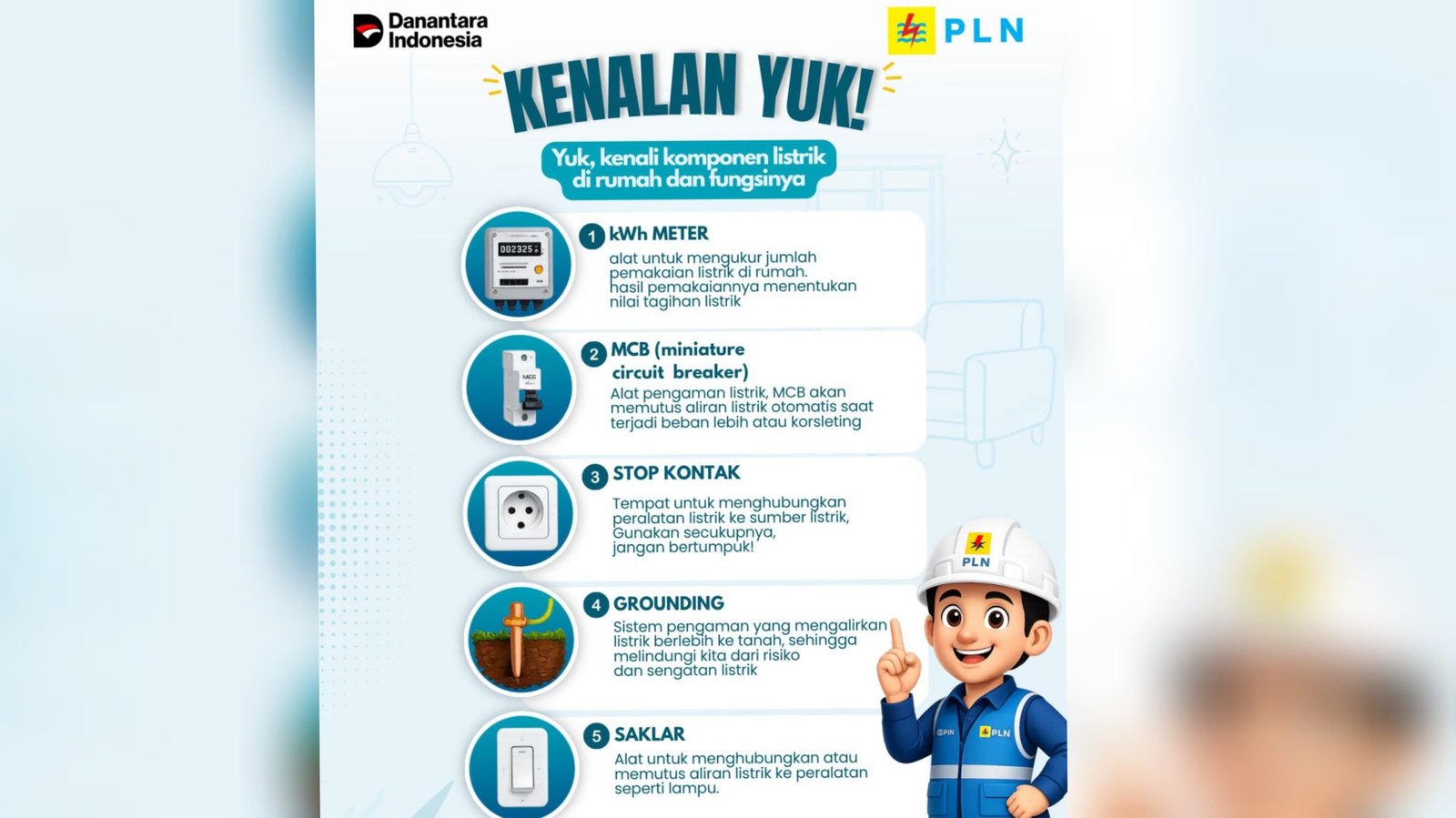 Listrik yang Aman dan Andal Dimulai dari Mengenal dengan Baik Komponen Listrik di Rumah