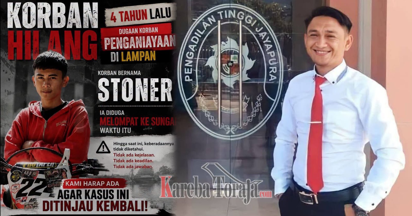 Publik Buka Kembali Kasus Hilangnya Stoner, Warga Sa’dan Malimbong, DPRD dan Stakeholder Terkait Diminta Bersikap