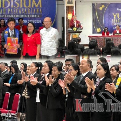 Yudisium Sekolah Pascasarjana UKI Toraja Lahirkan 58 Magister Baru