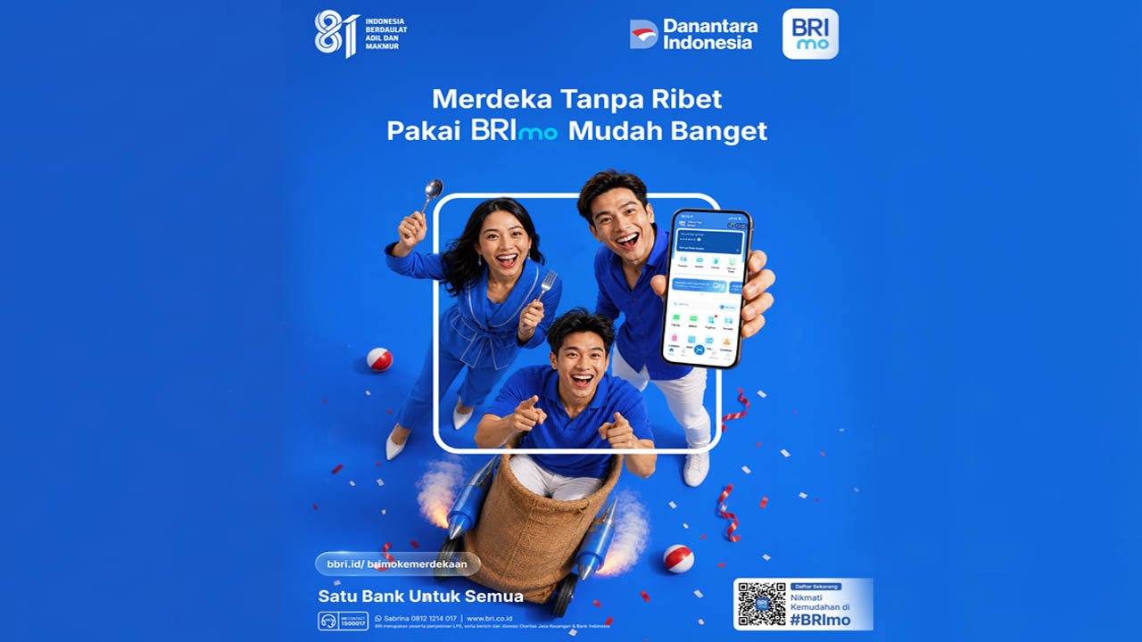 49,7 Juta Pengguna dengan Transaksi Rp 4,166 Triliun, BRImo Rajai Aplikasi Digital Finansial