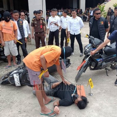Rekonstruksi: Almarhum Sonda Dit*kam Empat Kali, Penyidik Terapkan Pasal Pembunuhan Berencana