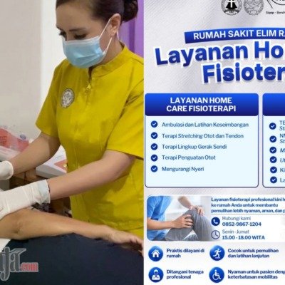 RS Elim Rantepao Hadirkan Layanan Homecare Fisioterapi, Terapi Nyaman Langsung dari Rumah
