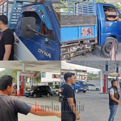 Cegah Pelangsir, Polres Toraja Utara Pantau dan Periksa Enam SPBU
