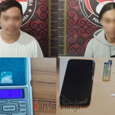 Ketiga Kali Secara Berturut, Polisi Tangkap Pengedar Narkoba di Kecamatan Kesu’, Toraja Utara