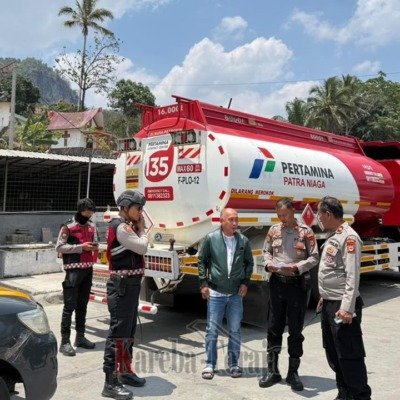 Polres Toraja Utara Pastikan Penyaluran BBM Aman dan Lancar