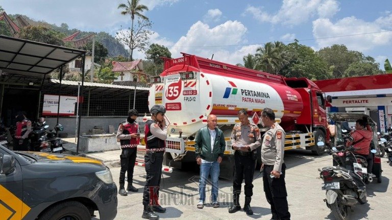 Polres Toraja Utara Pastikan Penyaluran BBM Aman dan Lancar