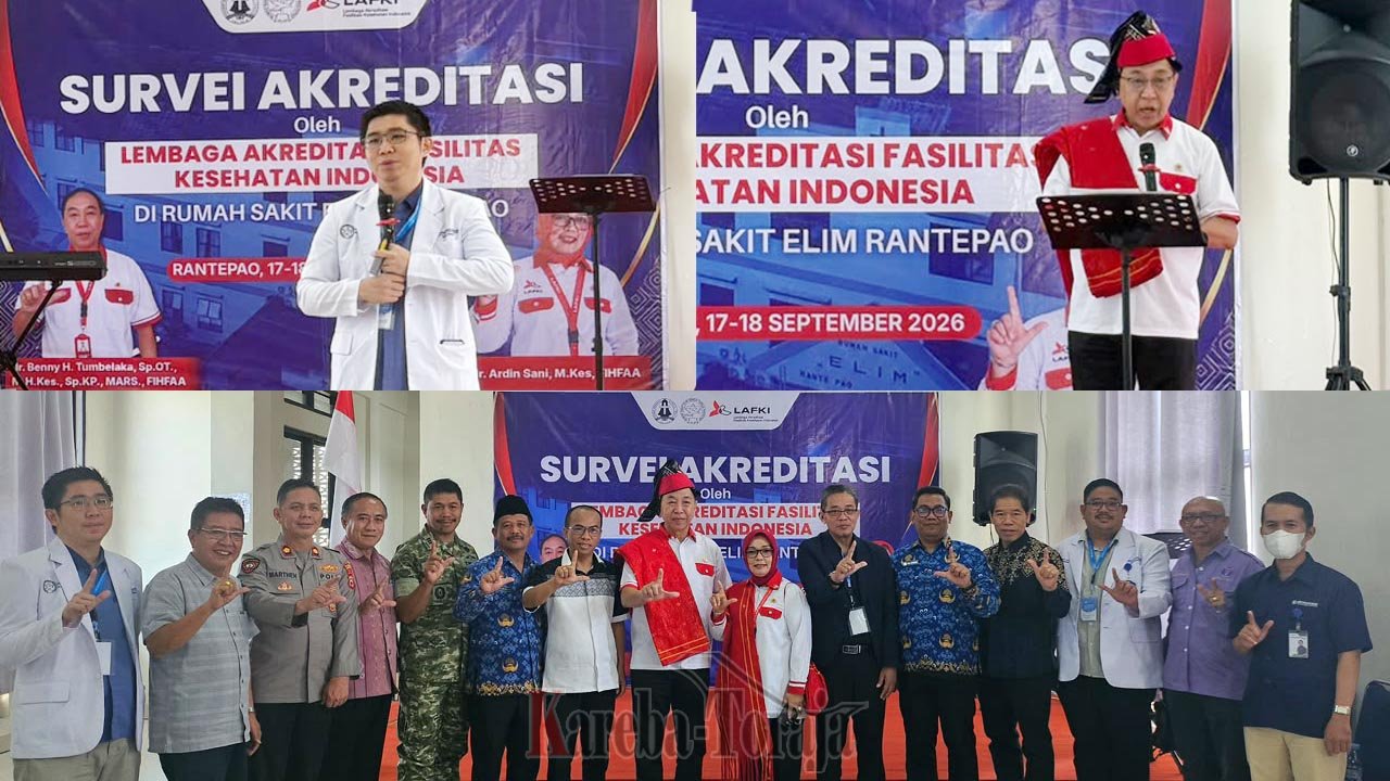 Proses Akreditasi RS Elim Rantepao Masuk Tahap Survey, Pemkab Toraja Utara Beri Dukungan