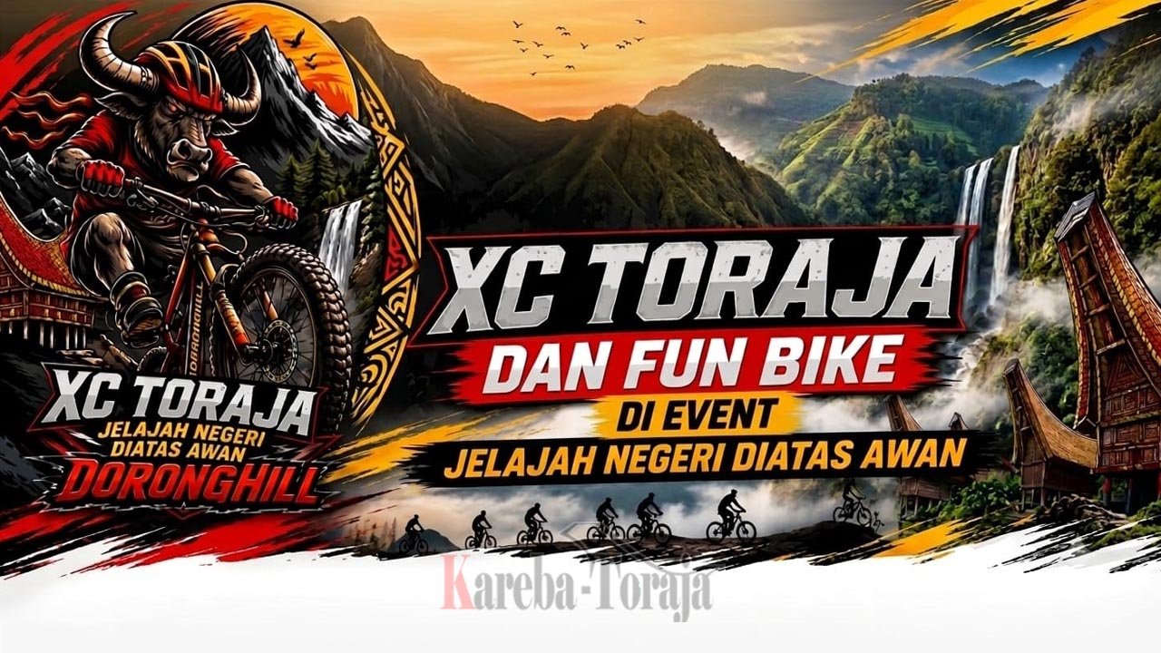 Event Sepeda Cross Country (XC) Adventure Ride dan Fumn Bike Segera Digelar di Toraja, Ikutan Yuk!