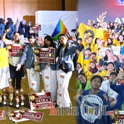 Angkat Kearifan Lokal Toraja, STIKPAR Toraja Raih 6 Medali dan 10 Piala di Ajang Nasional NEIRA Competition 2026