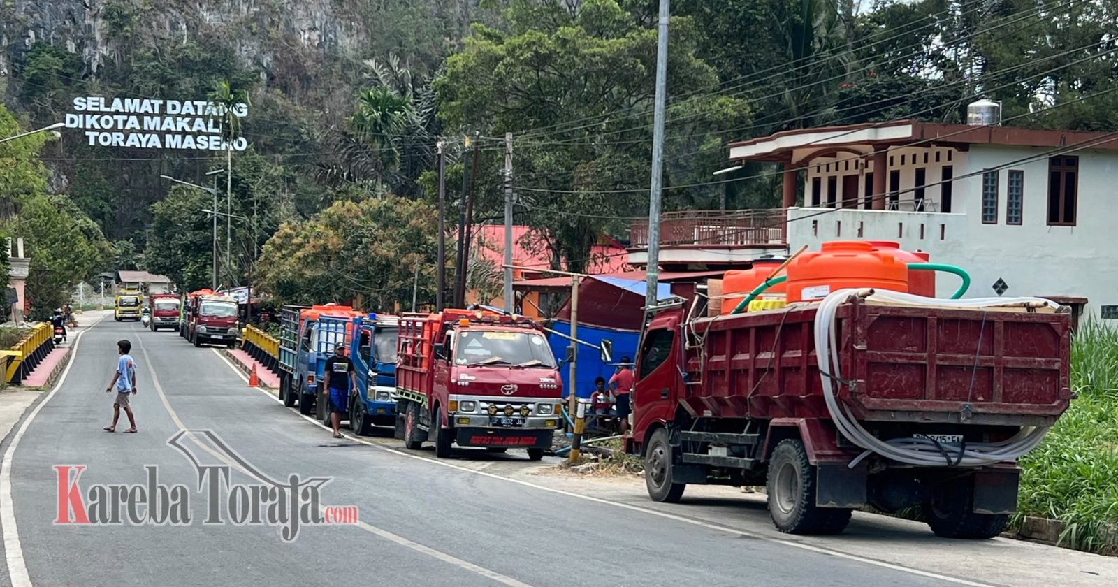 Mata Air di KM 5 Mengkendek Jadi Andalan Saat Kemarau, Warga Harap Bantuan Pipa dan Generator dari Pemerintah
